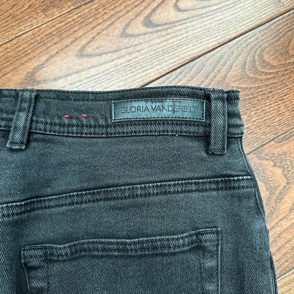 Vintage Gloria Vanderbilt High Rise Black Denim Jean - Picture 8 of 8